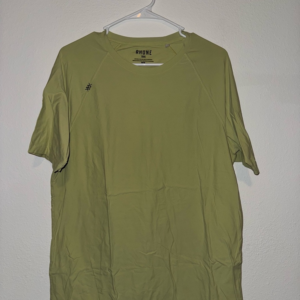 RHONE Yellow Short Sleeve Tee